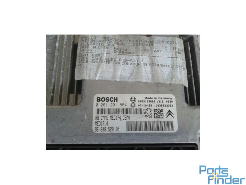 Εγκέφαλος μηχανής - Peugeot 207 