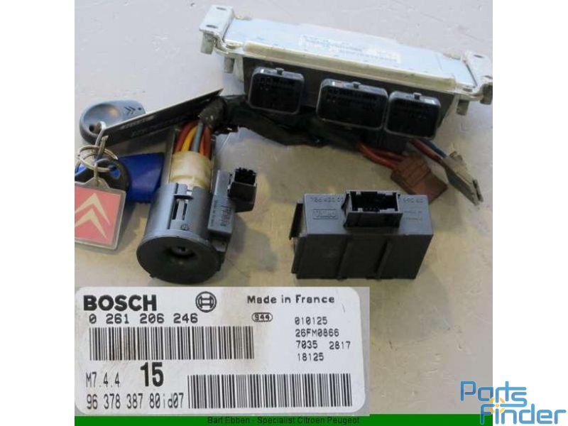 Σετ εγκέφαλος Bosch Μ744 - Citroën Xsara Picasso 1.6 8V