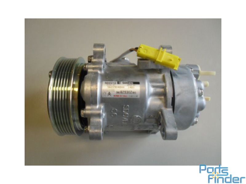 Συμπιεστής κλιματιστικού SD6V12 - Peugeot 206 1.1