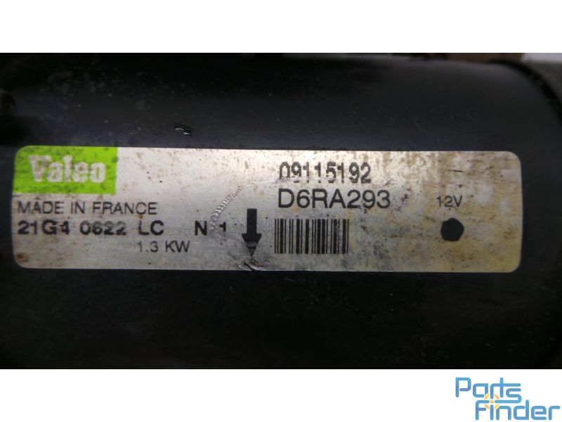 Μίζα 09115192 / D6RA293 - Opel Astra H 1600cc